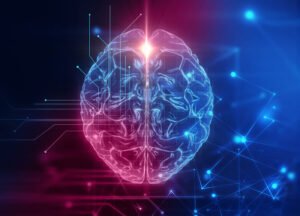 A graph showing a steeply declining curve labeled "Forgetting Curve," with rising bars labeled "Spaced Repetition" interrupting the decline at increasing intervals.