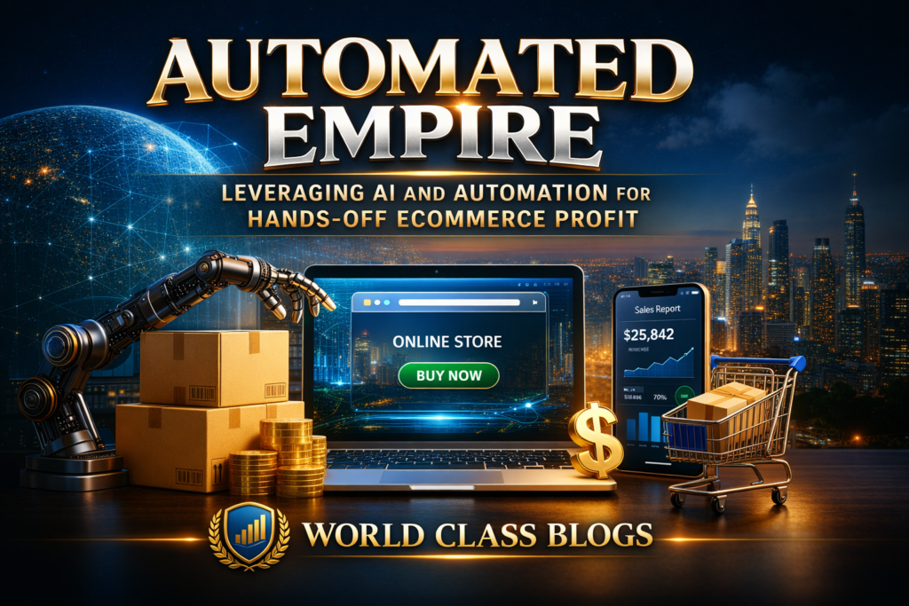 iagram showing 5 interconnected pillars: Product Intelligence, Operations, Marketing, Customer Service, and Data, all connected by a central automation hub.