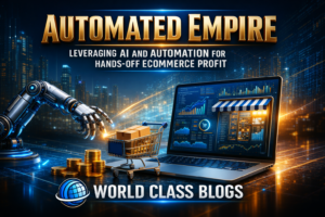 iagram showing 5 interconnected pillars: Product Intelligence, Operations, Marketing, Customer Service, and Data, all connected by a central automation hub.