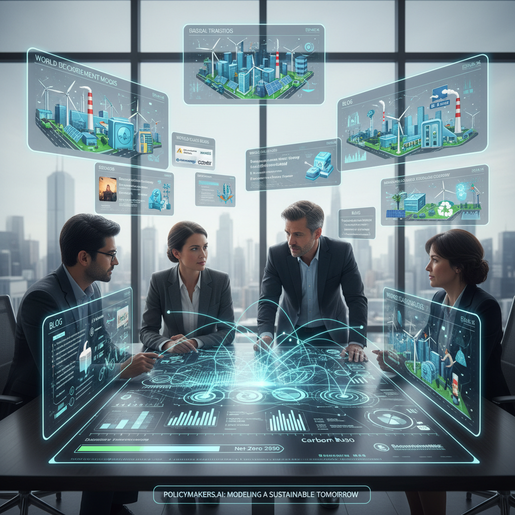 Diagram showing the climate scenario development process from qualitative storylines to quantitative modeling