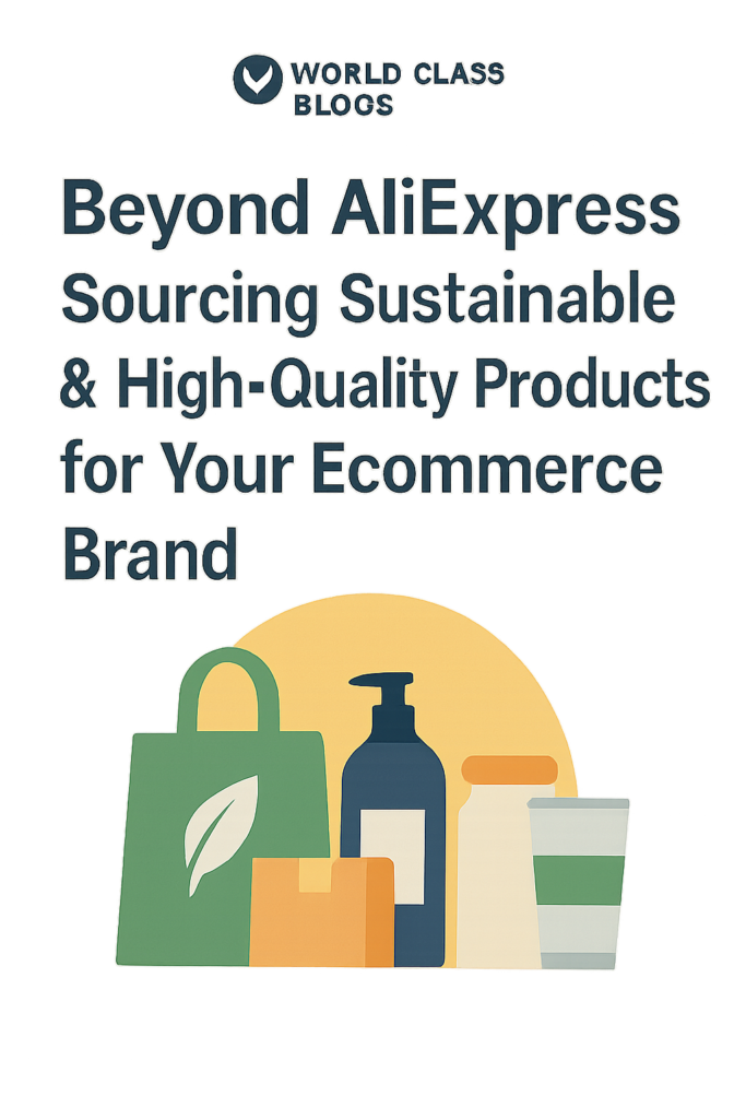 Visual ladder showing the progression from generic AliExpress sourcing up to private label manufacturing, with key attributes at each level.