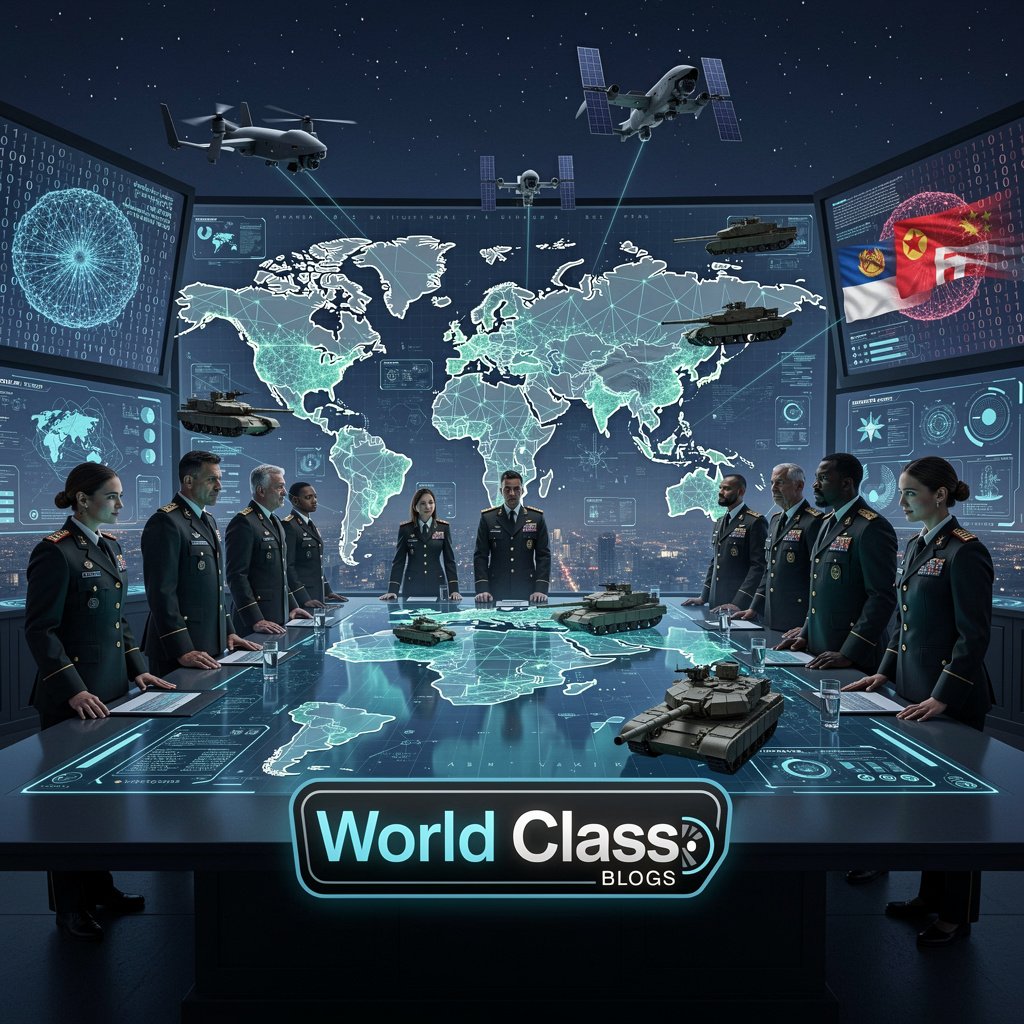 Side-by-side comparison of a traditional, slow OODA Loop (Observe, Orient, Decide, Act) and a fast, AI-augmented OODA Loop where AI accelerates each step.