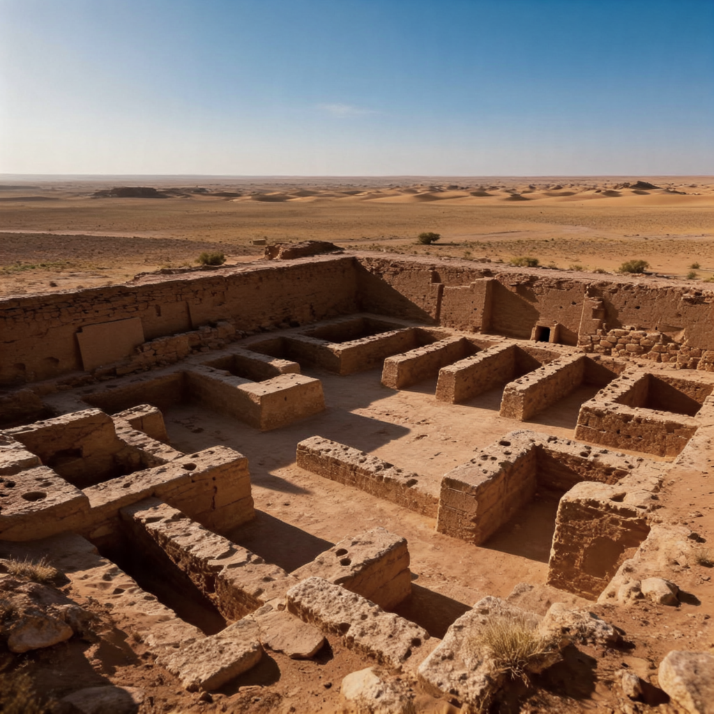 Diagram showing step-by-step how airborne LiDAR works to find ancient ruins under jungle canopy, from aircraft emission to digital terrain model.