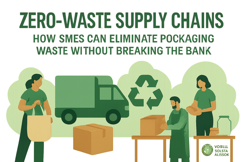 Pyramid diagram showing the four levels of zero-waste packaging strategy: Eliminate (top, largest), Reuse, Recycle, Compost (bottom, smallest)
