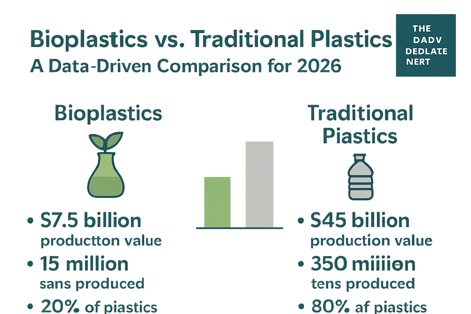Plastic Data File Bioplastics vs Traditional Plastics 2026: Data-Driven Comparison