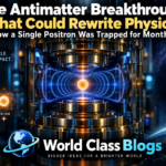 The Antimatter Breakthrough That Could Rewrite Physics: How a Single Positron Was Trapped for Months