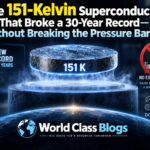 The 151-Kelvin Superconductor That Broke a 30-Year Record—Without Breaking the Pressure Barrier